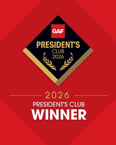 GAF President's Club 2026 Winner