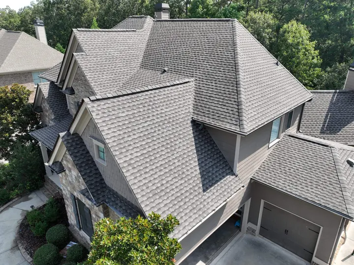 Residential roofing project in metro Atlanta