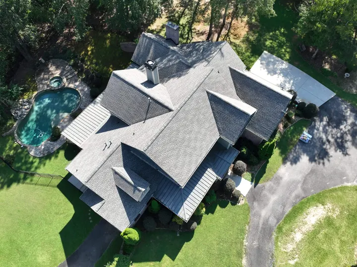 New shingle roof installation in north Georgia