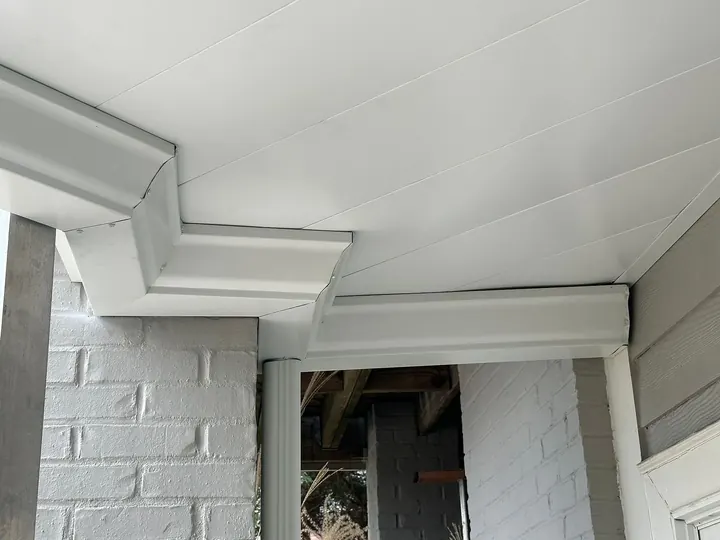 Under-deck ceiling system on elevated deck