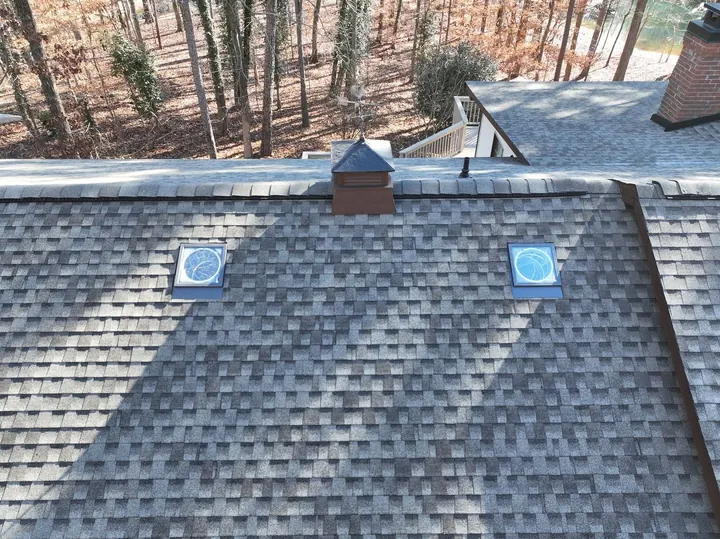 VELUX Sun Tunnel skylights on new roof