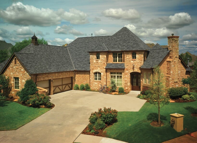 GAF Camelot 2 Antique Slate on a Hopewell Roofing project