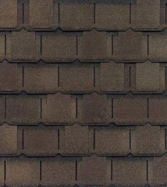 GAF Camelot 2 Barkwood shingle color