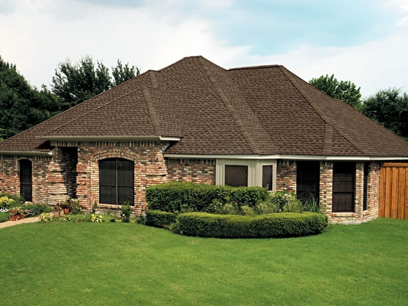 GAF Timberline HDZ shingles installed on a residential home