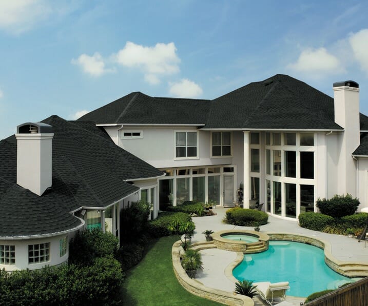 GAF Timberline HDZ Charcoal on a Hopewell Roofing project