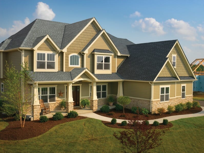 GAF Timberline HDZ Pewter Gray on a Hopewell Roofing project