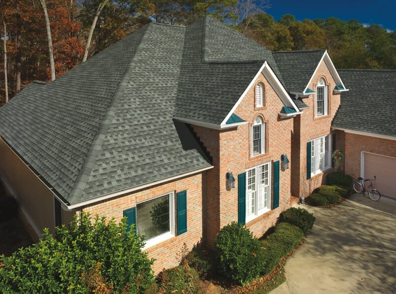 GAF Timberline HDZ Slate on a Hopewell Roofing project