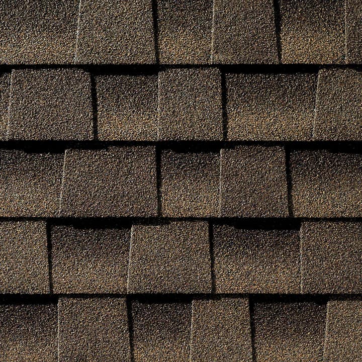 GAF Timberline HDZ Barkwood shingle color