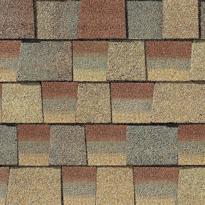 GAF Timberline HDZ Copper Canyon shingle color