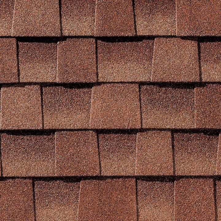 GAF Timberline HDZ Sunset Brick shingle color