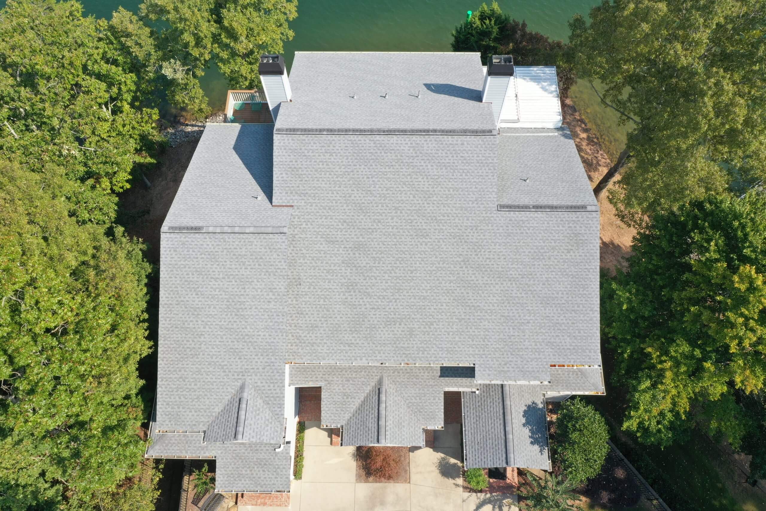 Habersham Point commercial roofing project by Hopewell Roofing