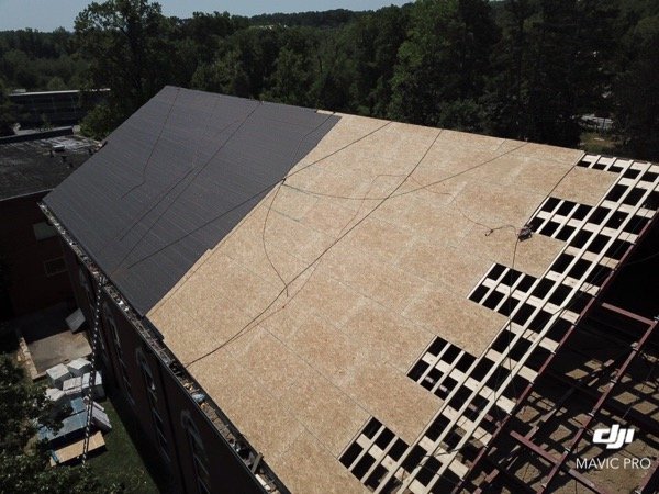 Piedmont College commercial roofing project by Hopewell Roofing
