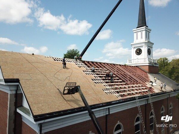 Piedmont College commercial roofing project by Hopewell Roofing