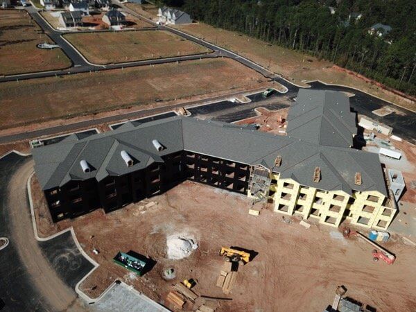 Sheridan Eastside commercial roofing project by Hopewell Roofing