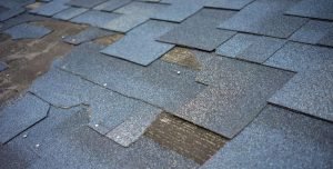 missing roof shingles